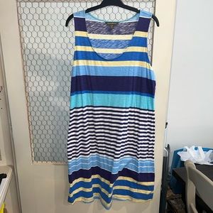 Blue stripe tommy Bahama dress